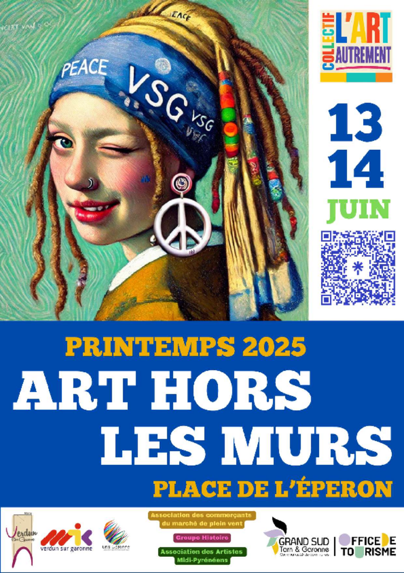 Affiche art hors les murs 2025